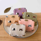 5 Pairs Cat Print Socks, Cute & Comfy All-match Mid Tube Socks, Women's Stockings & Hosiery