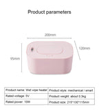 DMWD USB Wet Wipes Warmer Baby Wipe Heater Towel Dispenser Napkin Heating Box Home Car Use Wipe Warmer Case Disinfecting Wipes