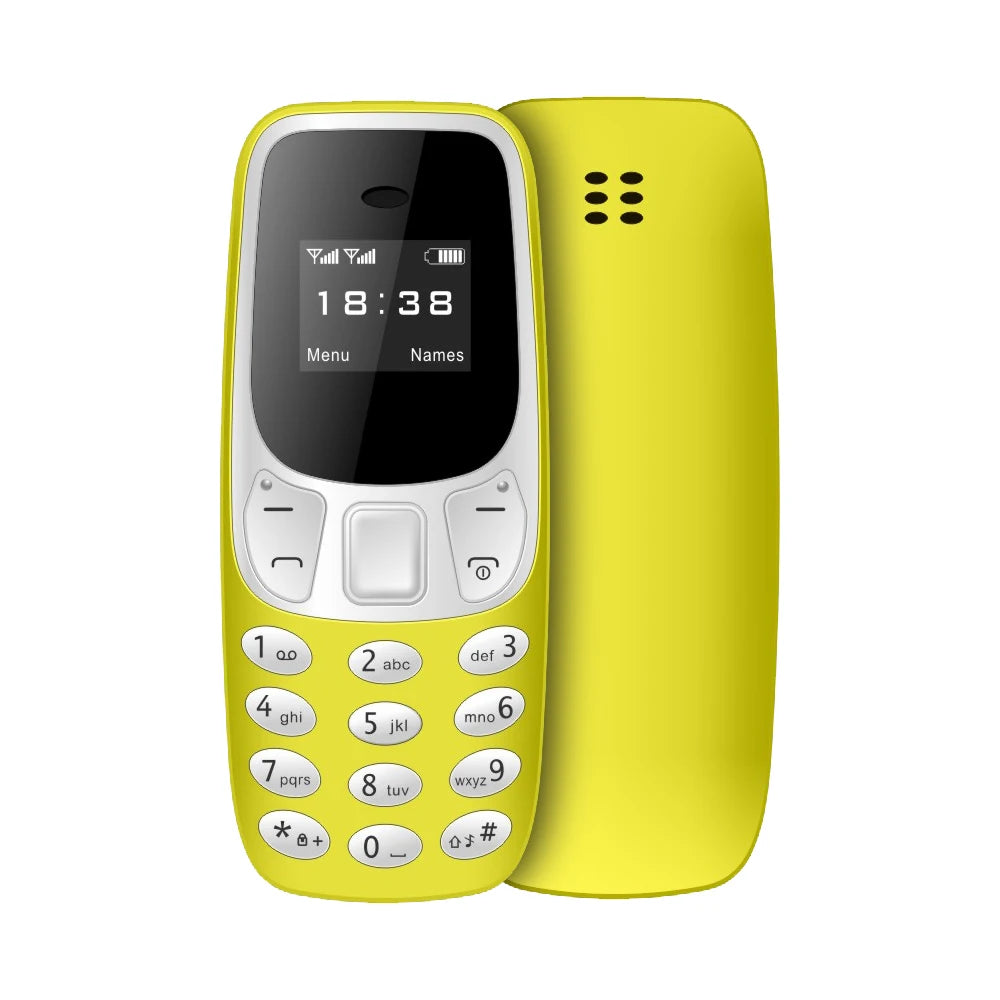 SERVO BM10 Mini Mobile Phone 2 SIM Card Bluetooth Earphone Voice Changer Dialer Low Radiation Sound Recording Small Cellphone