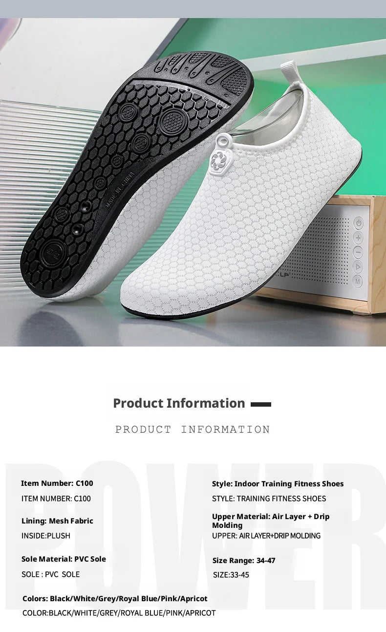 Black Water Shoes Unisex Quick Dry Non-Slip Aqua Shoes Breathable Beach Swimming Diving Wading Sneakers for Men Women Outdoor Sp