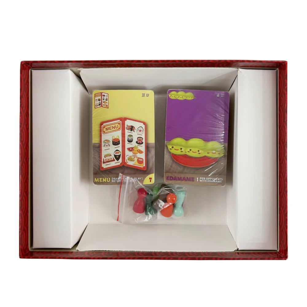 Sushi Go Party Family Gathering Game Card,Fun Card Game,Party Board Deck