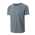 4/1 Pcs Men's Summer Multicolor Quick-drying Sports Short Sleeve Loose Breathable Fitness Running Badminton T Reflective Strip