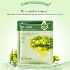 20pcs Natural Plant Facial Mask Moisturizing Oil Control Anti-Aging Fruit Aloe Korean Sheet Face Mask Beauty Skin Care Prodcuts