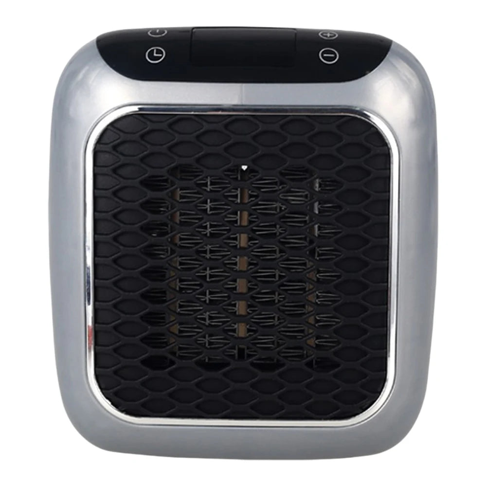 EU Plug In Heater Mini Electric Heater Warmer Wall Mounted PTC Ceramic Space Heater Portable Heater Fan for Home Office Bedroom