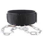 Thick 3 Layers Nylon Dip Belt For Pull Up&Squat Weightlifting,Durable and sturdy Belt for Strength Training,Professional Belt