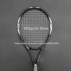 High Quality Carbon Aluminium Alloy Strung Tennis Racket For Adult Tenis Rackets 4-1/4 Inch Strings Bag Raquet Padel Men Women