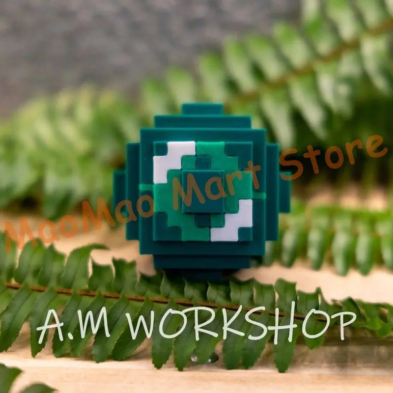 Pixel-style Enderman Eye 3D Printed Decorative Furniture for Video Games High-Resolution Game Surroundings Table Decoration Gift