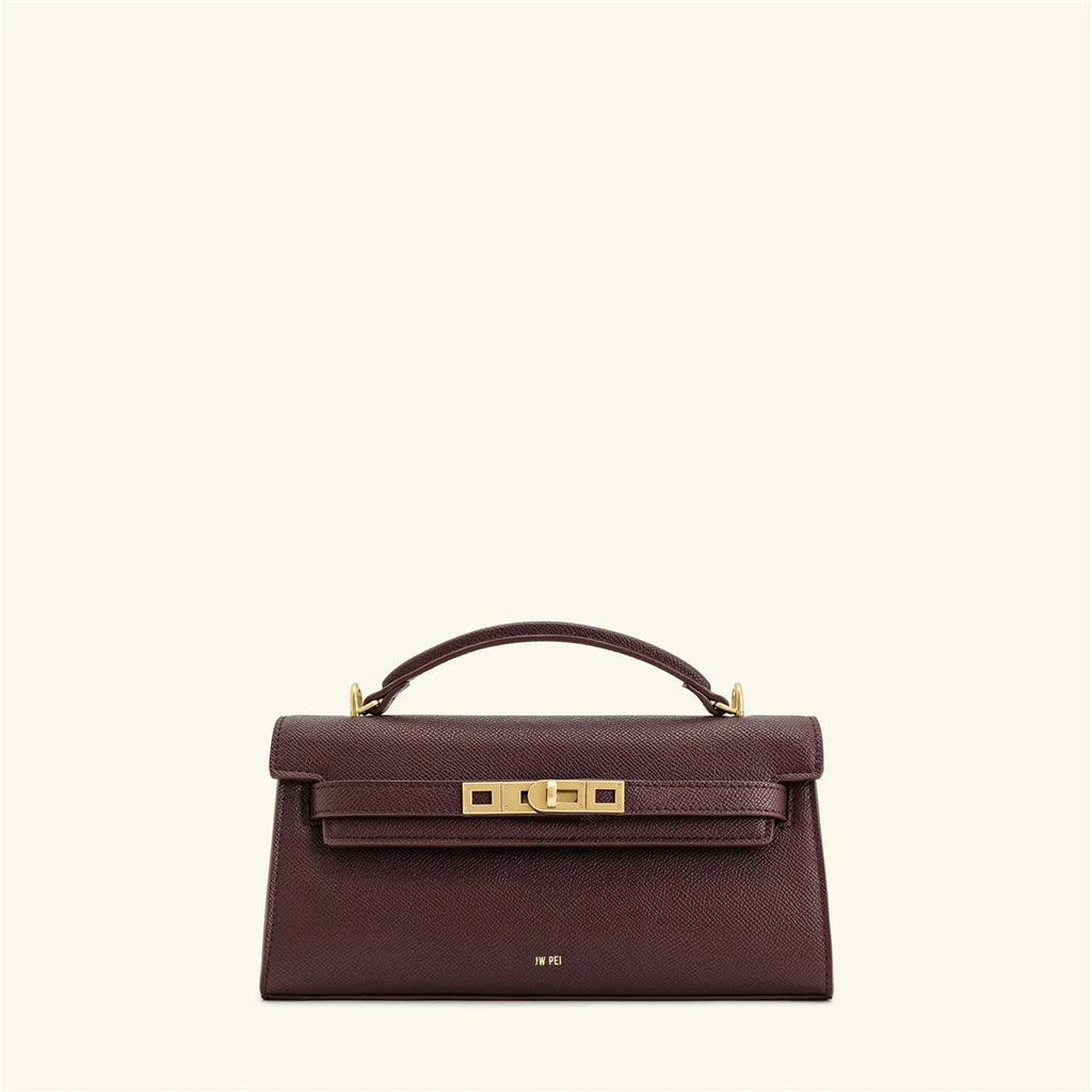 Luxury Leather and Woven Handbag with Vintage Metal Buckle, Elegant Short Handle, Stylish Women’s Tote for Evening & Daily Use