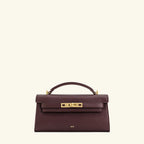 Luxury Leather and Woven Handbag with Vintage Metal Buckle, Elegant Short Handle, Stylish Women’s Tote for Evening & Daily Use