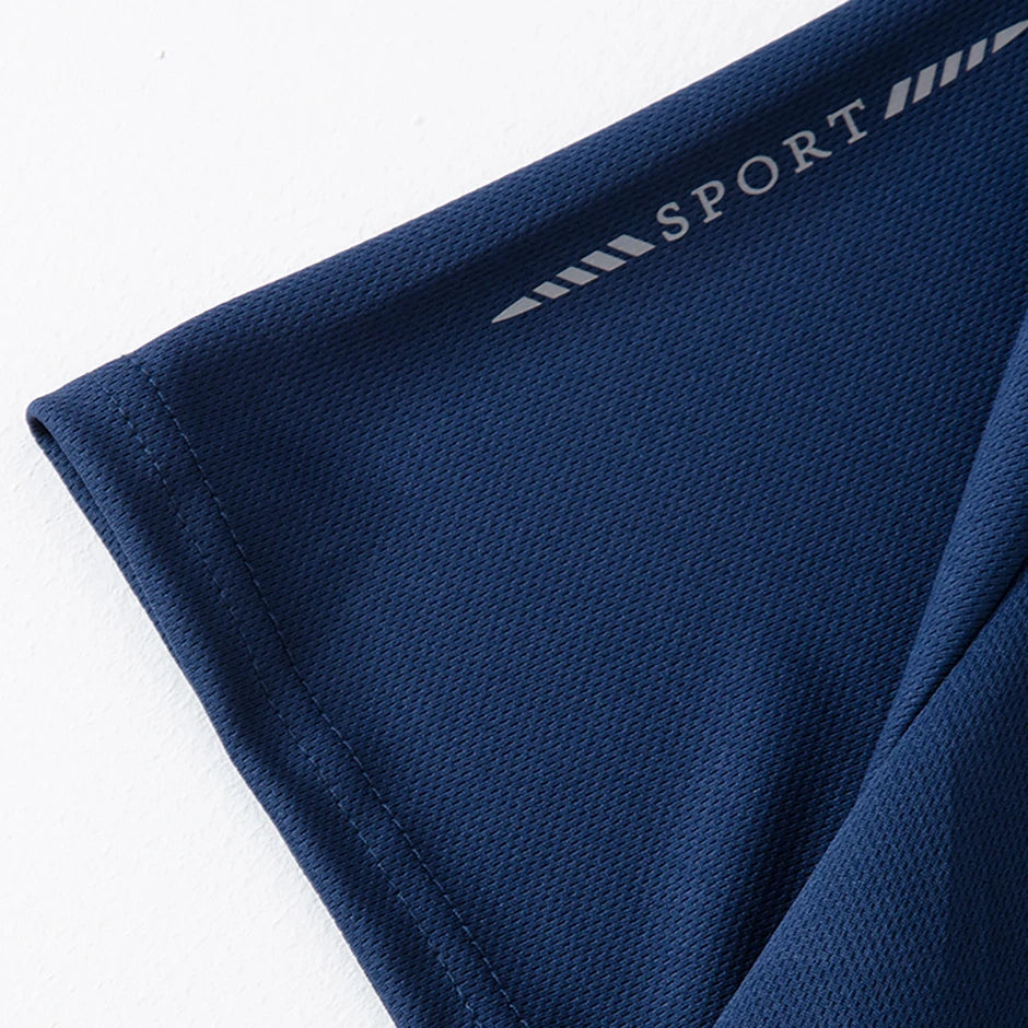 4/1 Pcs Men's Summer Multicolor Quick-drying Sports Short Sleeve Loose Breathable Fitness Running Badminton T Reflective Strip
