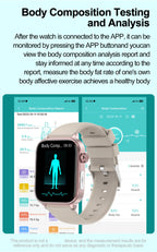 2025 New For XIAOM1 ECG+PPG Blood Fat Uric Acid Health Smartwatch Men Women Heart Rate Blood Pressure Bluetooth Call Smart Watch