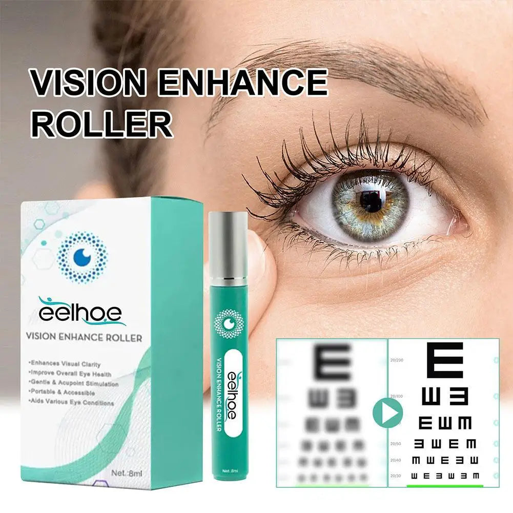 NEW High-end 8ml Quickly Restore Vision Enhance Roller Promotes Clearer Eyesight Mild Relax Massage Fatigue Relief For Eye Care Main image