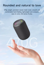 ZEALOT-S32PRO Portable Bluetooth 5.2 Speaker Outdoor Waterproof Wireless TWS Mini Column Box Speaker Outdoor TF Card Boom Box