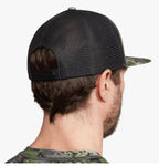 Mens Hunting Hat Camouflage Structured Mesh Baseball Cap Adjustable Classic Mens Fishing Outdoor Sports Hat Breathable