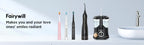 Fairywill Water Flossers Oral Irrigator & Electric Toothbrush Rechargeable Portable for Teeth Waterproof Teeth Cleaner