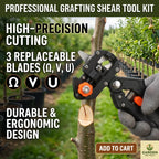 Multi-functional Garden Trimmer Pruning Seedlings Grafting Scissors Fruit Tree Grafting Machine Portable Gardening Tools