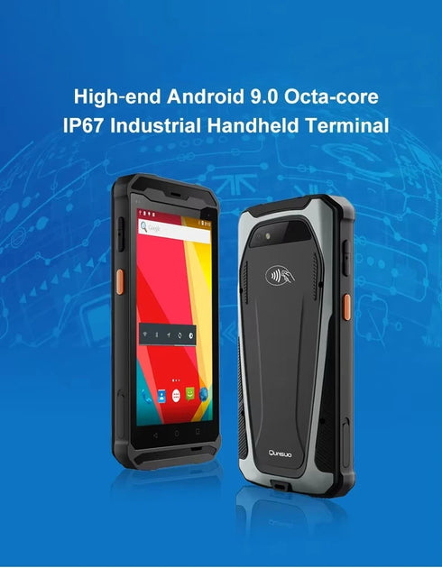 Handheld 125khz-134.2khz RFID Animal Ear Tag Reader Android PDAs Scanner for Cattle/goat Dairy Farm Livestock Data Management