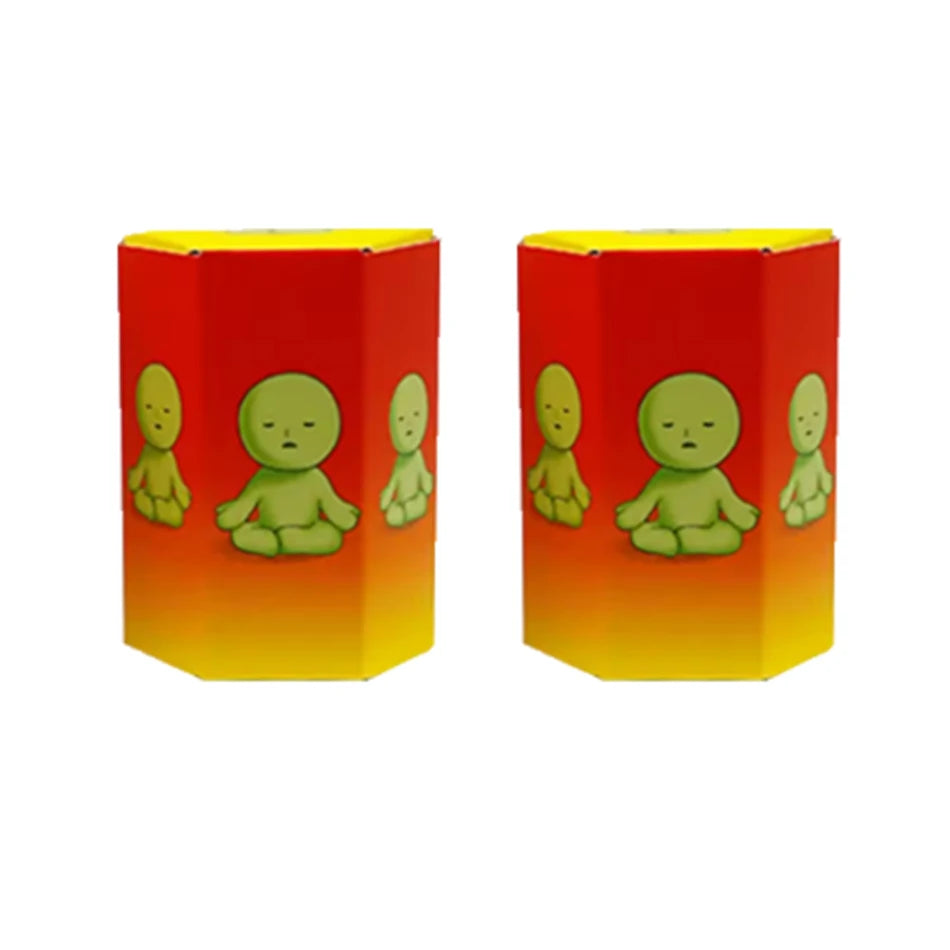 A Multiple Series Noctilucent Green Doll Blind Mystery Box Action Figures Decoration Desktop Model Toy For Gift Surprise