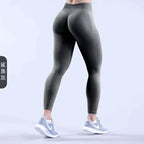 Women's High Waist Seamless Yoga Leggings Tummy Control Butt Lifting Workout Pants Soft Athletic Leggings for Gym Fitnes Running