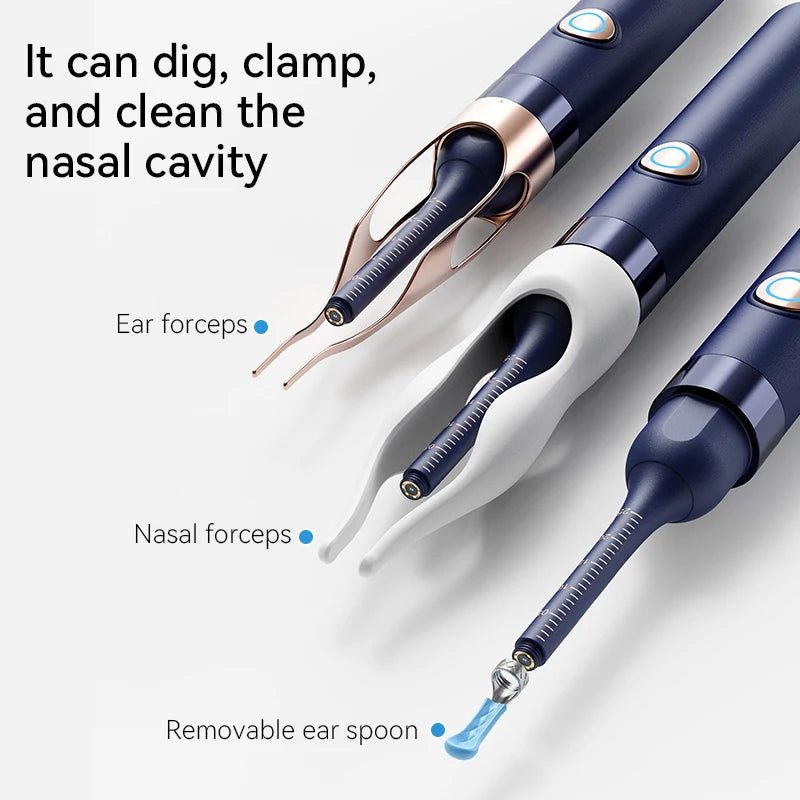 Upgraded Smart Visual Ear Wax Cleaner With Camera 800W HD Endoscope Multi-Functional Visual Ear Cleaning Tool Includes Storage Secondary image