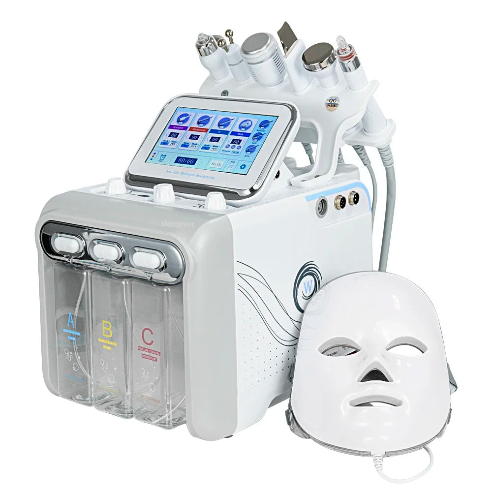 NEW 7 in 1 Skin Rejuvenation Hydro Dermabrasion/ Deep Facial Cleaning Machine/Bubble SPA Beauty Main image