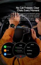 New Accurate ECG Smart Watch Blood Lipids Five Viscera Health Check Body Temperature BT Call Sports Smart Watches For Men 2026