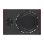 8 Inch Ultra Slim Car Subwoofer Under Seat 12V 600W Car Active Subwoofer Compact Car Bass Audio Car Stereo Amplifier Speaker