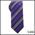 Trendy Handmade Polyester Silk Tie Men's Business Suit Accessory Floral Patterned Bow Tie for Wedding Prom Party Gift