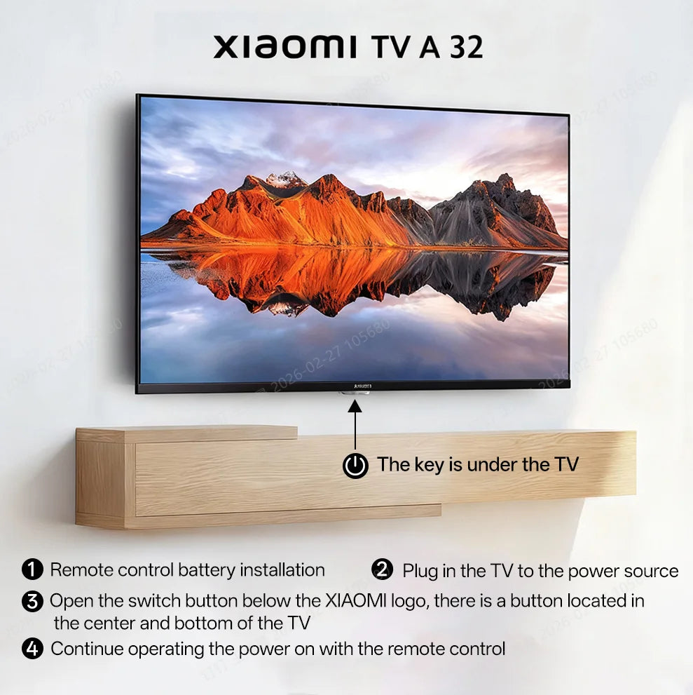 Xiaomi TV A 32, Compact Size With Colorful Screen, Dynamic Sound With Dolby Audio™, DTS-X And DTS Virtual:X, Top-end Metal Fini Secondary image
