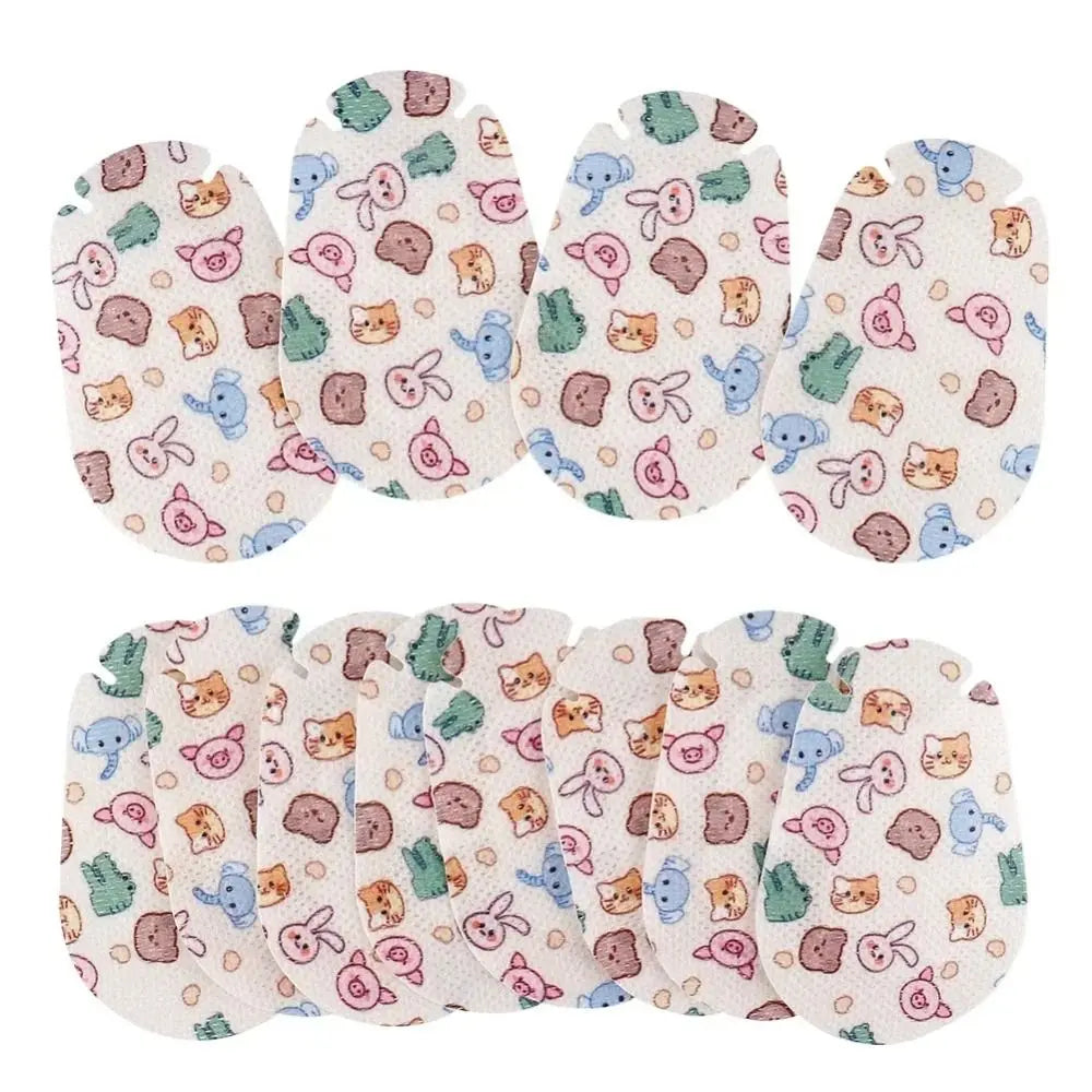 20Pcs Cartoon Pattern Kids Eye Patches Soft Skin-friendly Strabismus Treatment Patch Disposable Adhesive Vision Care Patch