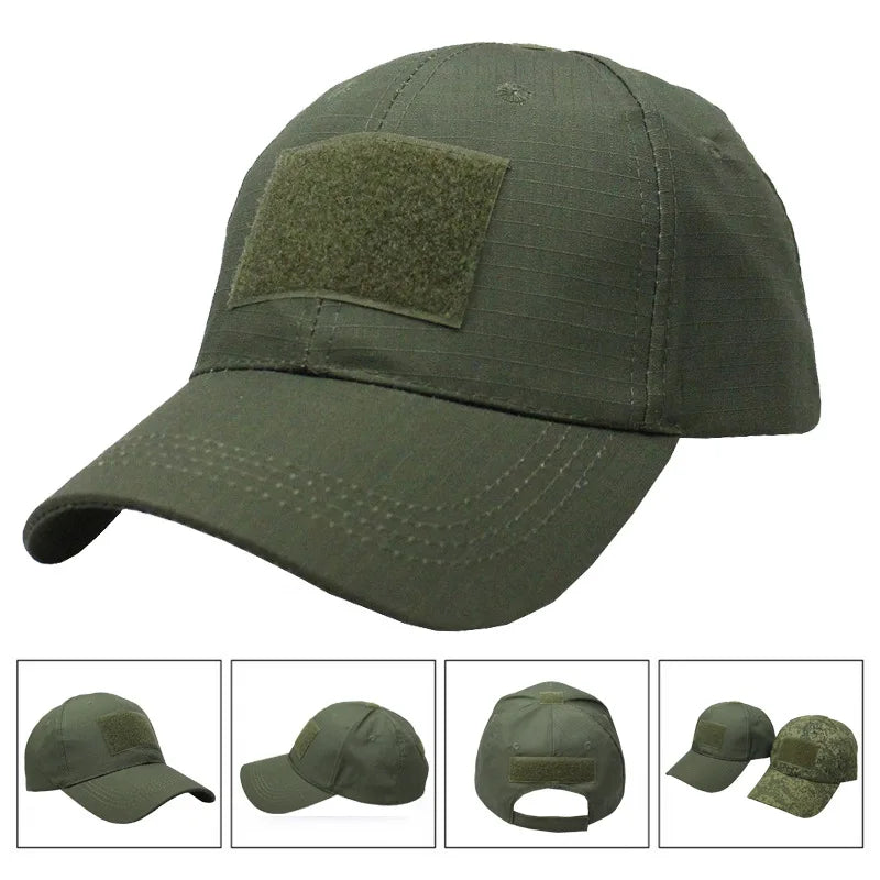 Men Camouflage Baseball Cap Camo Hat Camouflage Outdoor Sports Cap Camo Tactical Cap Hunting Fishing Hat for Men Women Main image