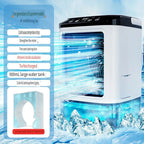 Quiet 3-Speed Portable Air Conditioner Mini Evaporative Cooler Humidifier for Bedroom