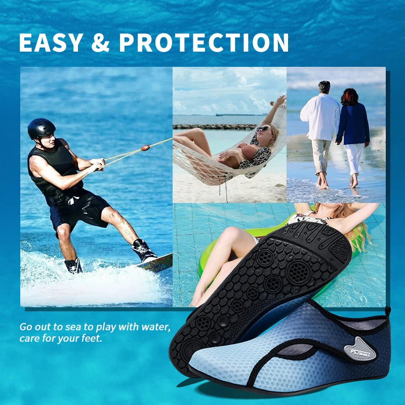 Men Women Water Shoes Sports Beach Swimming Socks Anti Slip Fitness gym Yoga Dance Swim Surf Diving Underwater Beach Shoes