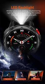 2026 New T-Rex 3 Ultra 1100mAh Smart Watch 5ATM Waterproof Outdoor Sports GPS Track Heart Rate Compass Bluetooth Call Smartwatch