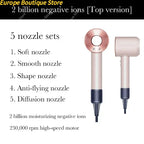 New Super Hair Dryer 220V Leafless Hair Dryer Personal Hair Care Styling Negative Ion Tool Schedule Negative Ion Electric Dryer