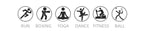SVEIC Women's Two Piece Tracksuit Yoga Set Long Sleeve Jacket High Waisted Leggings Breathable Gym Clothes For Women Sportswear