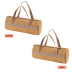 Camping Tools Storage Bag Large Capacity Cylinder Tent Stake Bag Lightweight Tent Peg Ground Nail Holder Bag for Outdoor Camping