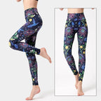 Cloud Hide Yoga Pants Long Sports Leggings Women Fitness Tights Girls High Waist Running Workout Trouser Plus Size Tummy Control