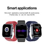New Health Watch Uric Acid Blood Pressure Blood oxygen Body Analysis Body Fat SmartWatch ECG+PPG Bluetooth call Clock Women Men