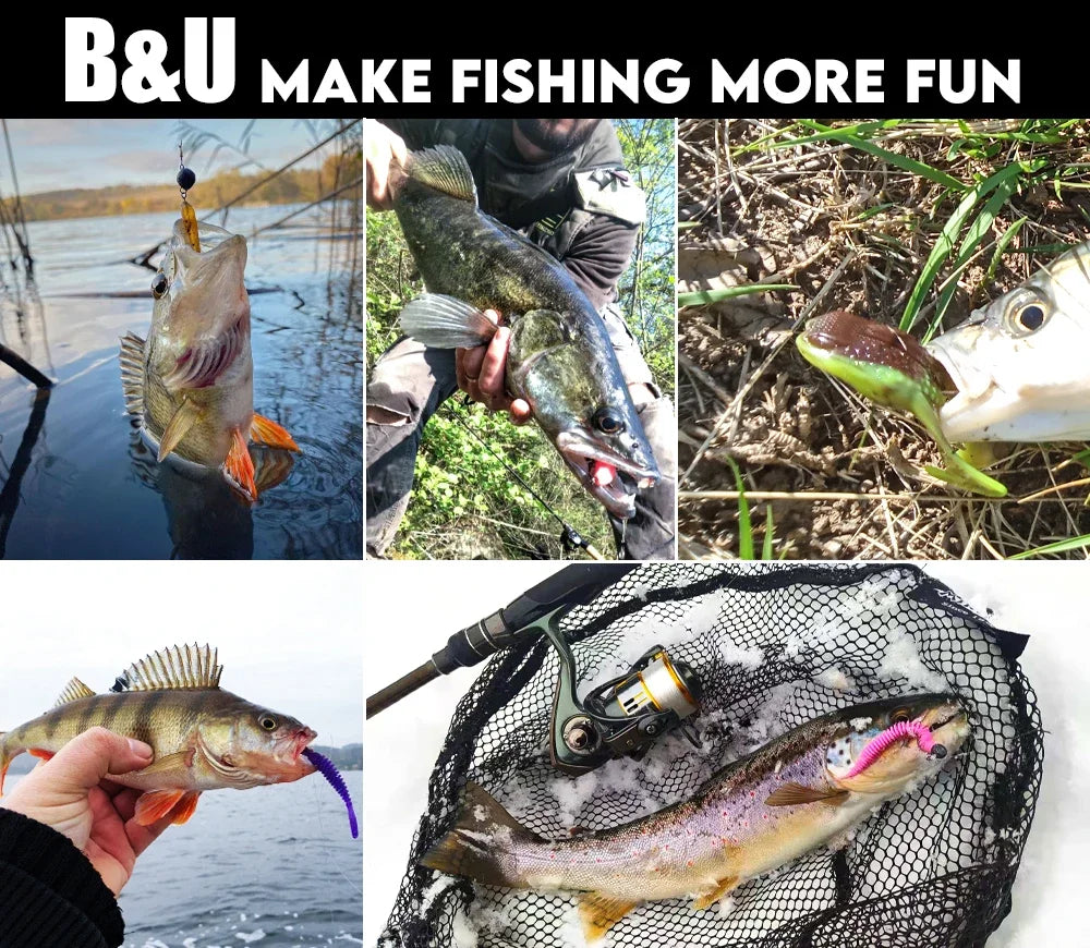 B&U Rattle Jig Sea Fishing Lures Metal Jig 40g 60g 80g Long Casting Lure Spinning Artificial Bait with Hook Spoon Fishing Tackle