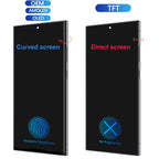 6.8“ Super AMOLED For Samsung Galaxy S23 Ultra S918 LCD Display Touch Screen Digitizer Assembly Support fingerprint and S-Pen