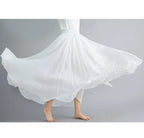 new 2020 Women Linen Cotton Long Skirts Elastic Waist Pleated Maxi Skirts Beach Boho Vintage Summer Skirts Faldas Saia