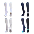 1/4 Pair Compression Socks Men Women 20-30mmhg - Circulation Support Socks Suitable Care Travel - Soft Breathable Sports Socks