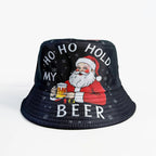 Classic Popular Funny Novelty Christmas Santa Claus gift fisherman hat Outdoor Leisure Sunscreen Sun Hat Men Women bucket hats