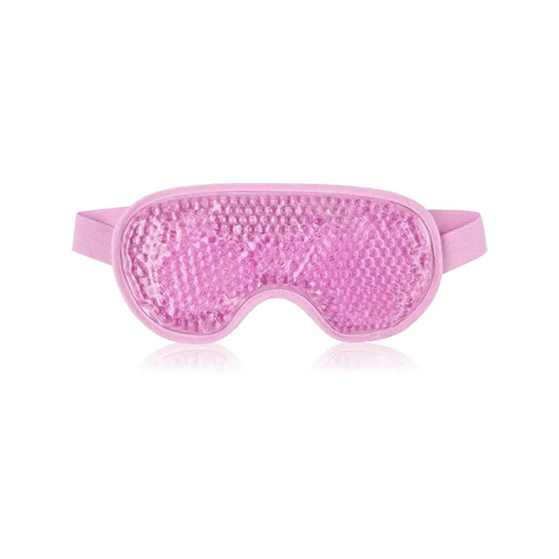Reusable Hot Cold Gel Eye Mask, for Puffy Eyes, Headache, Sleep & Daily Eye Care, Flexible Comfort Compress