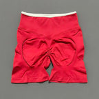 Women's Sports Shorts Gym High Waist Scrunch Seamless Yoga Leggings Cycling Shorts Workout Running Fitness Pants
