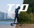 T10 Portable E-Scooter 900W Peak Power 48V 13.5/18 Ah Battery Electric Scooter for Adults 11inch Off-road Tire Scooters Electric