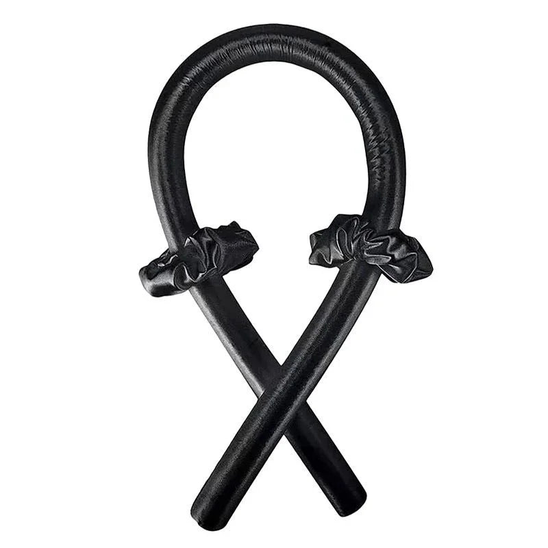 Heatless Curling Rod Night Cap No Heat Ribbon Lazy Hair Curlers Headband Hair Rollers Sleeping Soft Headband Hair Styling Tools