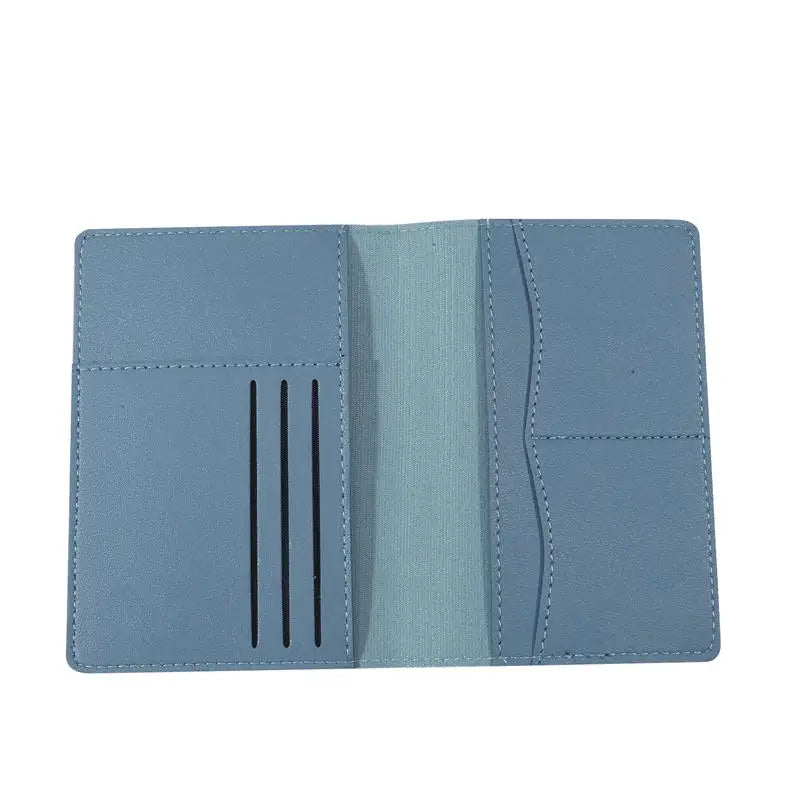 Multifunctional Document Passport Holder Protection Set Pu Leather Passport Clip Holder Travel Wallet Card Holder