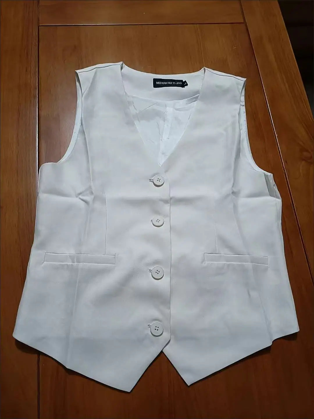 Spring Summer Korean Fashion Vest 2025 New Women Short Fashion V-neck Sleeveless Casual Blazer Waistcoat Coats Female Tops